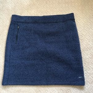 NWOT Woolrich Blue/black winter skirt